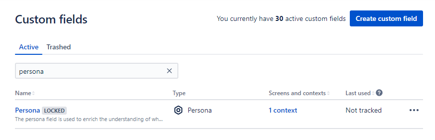 Configure custom field